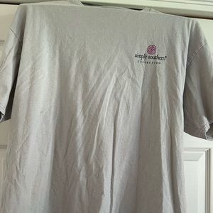 Gray simply southern tailgate shirt